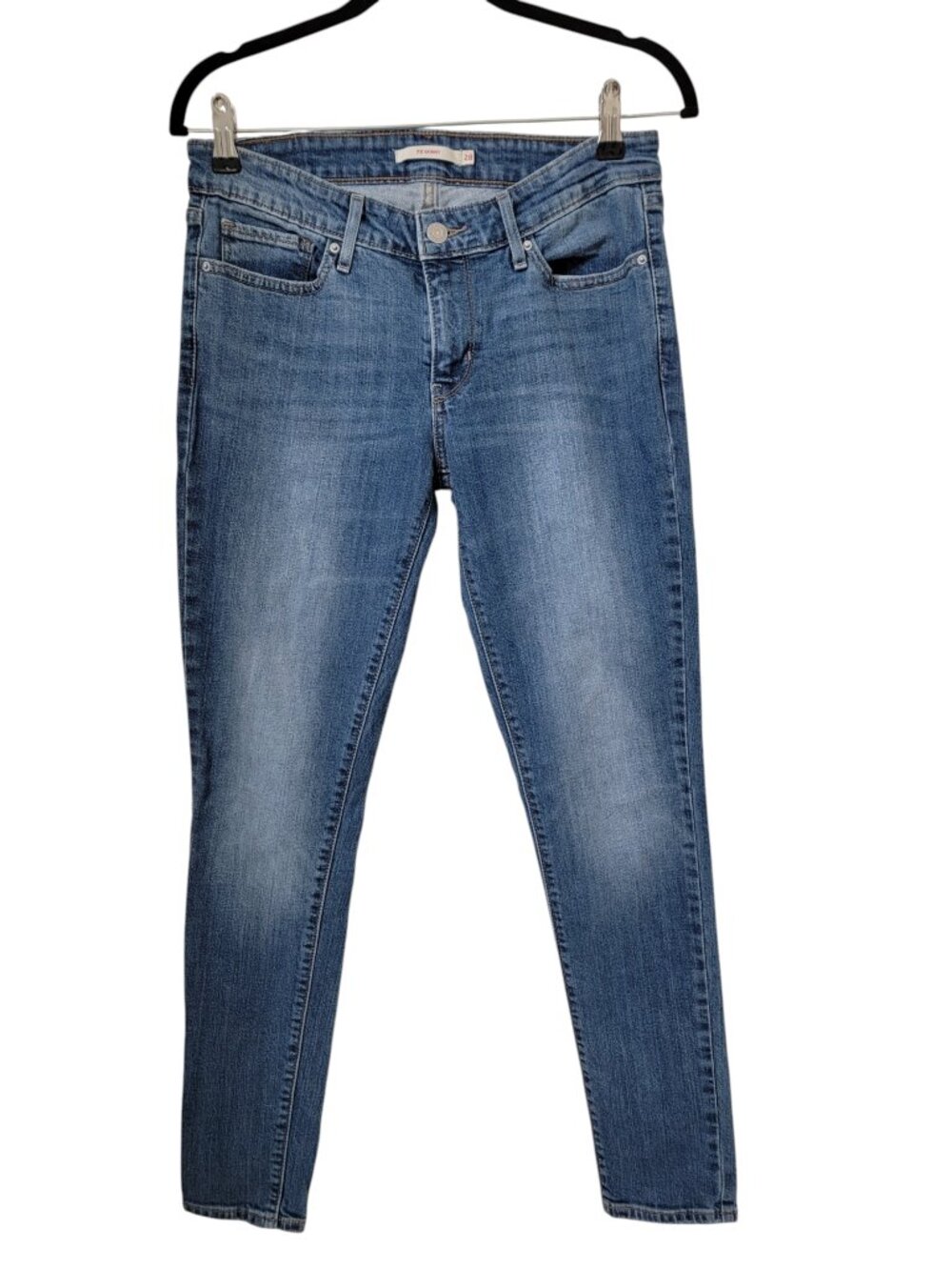 Levi's Size 28 Medium Wash 711 Skinny Denim Blue Jeans